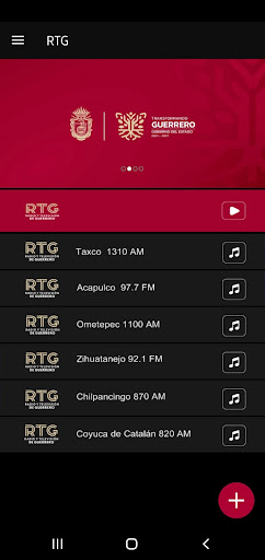 Android application RTG Radio y Televisión de Gro screenshort