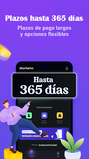 Android application Muchamo–Préstamo Rápido screenshort