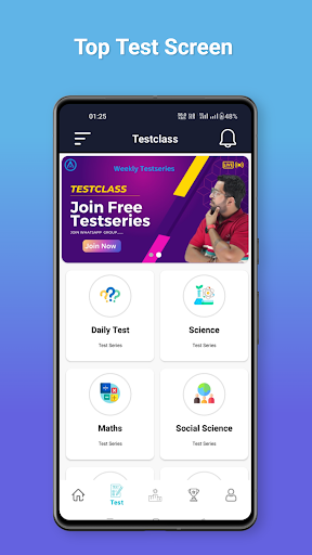 10th Quiz & Mock Test Screen 2