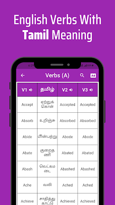 Verbs Tamilのおすすめ画像3