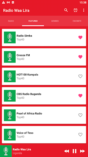 radio waa lira Screen 2