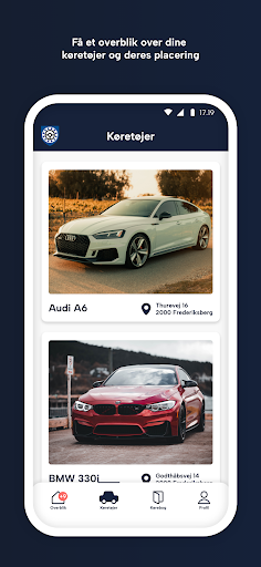 Selected Car Tracker Screen 2