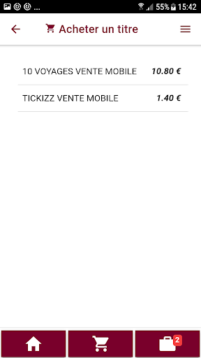 Tickizz AggloBus Bourges Screen 2