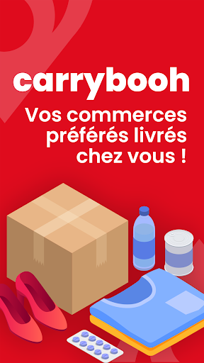 Android application Carrybooh: Local delivery screenshort