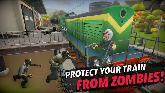 Zompiercer - Last Zombie Train Survival Varies with device screenshots 13