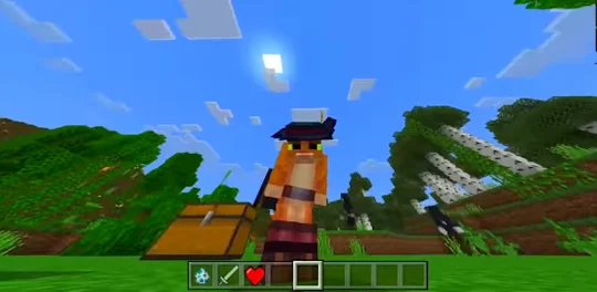 Puss In Boots Mod For MCPE PE