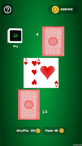 Suck the Well: Game of Cards Screen 2