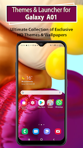 Galaxy A01 Launcher And Themes Unknown