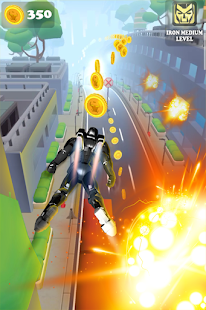 Subway Iron Hero Man Adventure v1.0 APK + Mod  for Android