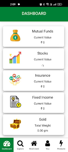 KUDE investments Screen 2