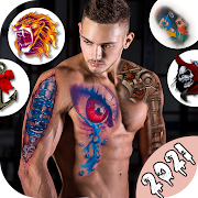 Tattoo my photo: tattoos for men- 3D tattoo design 15.0 Icon