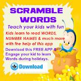 KIDS  SCRAMBLE WORDS icon