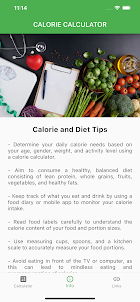 다이어트를 위한 칼로리 계산기