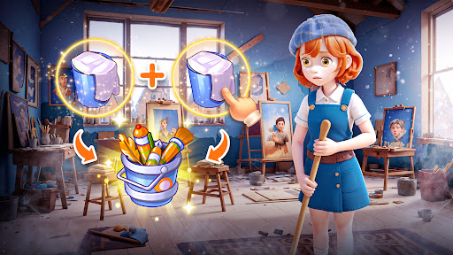 Android application Merge Artist: Pair Merge Games screenshort