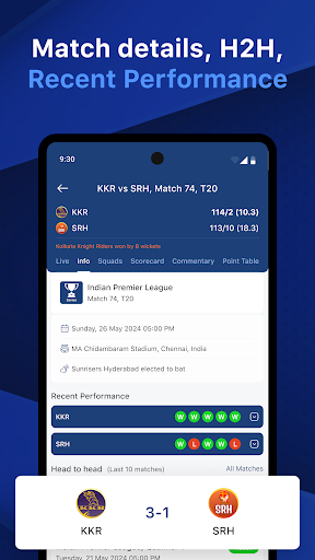 CricManiac: Live Cricket Score Screen 2