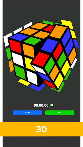 Android application Rubik's Cube 3D screenshort