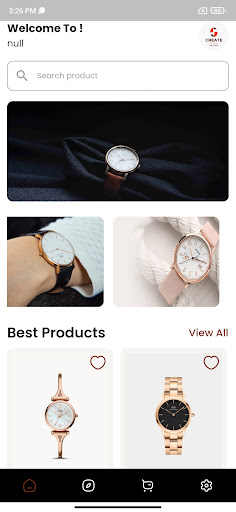 Android application CMS Watches screenshort
