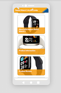 Redmi Watch 3 Active app guide