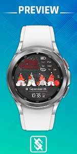 BFF33- Merry Christmas Gnomes