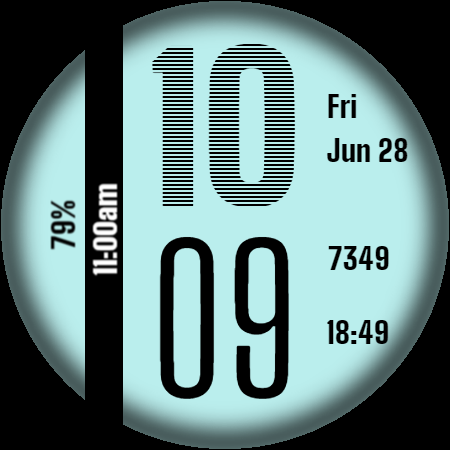CC Digital 16 Watch Face
