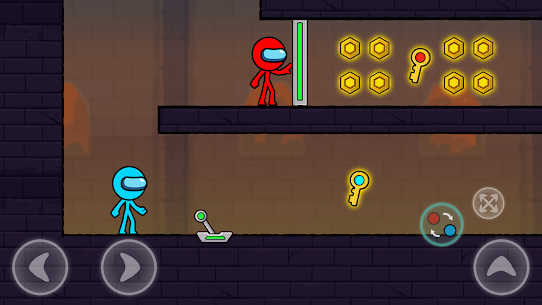 Red and Blue Stickman MOD APK (UNLIMITED GOLD) 1