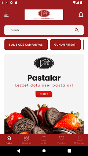 Liva Shop Screen 2