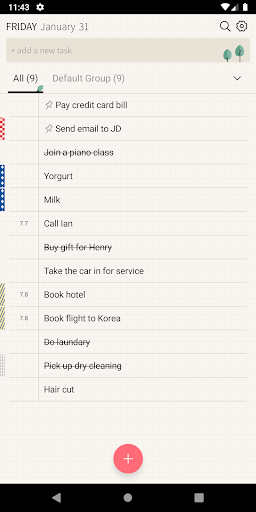 Do! Spring Pink - To Do List Screenshot 1 - AppWisp.com