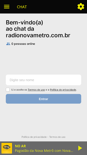 Rádio Nova Metrô Screen 3