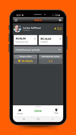 PedMototaxi - Mototaxista Screen 2