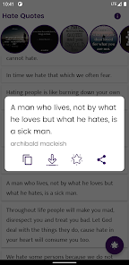 Captura 5 Hate Quotes and Sayings android