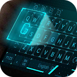 Hologram Star Tech Keyboard Theme icon