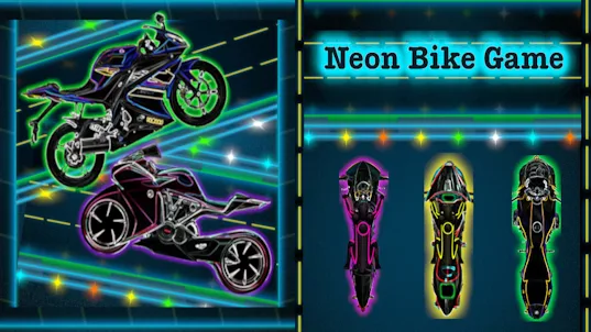 Neon Bike Game