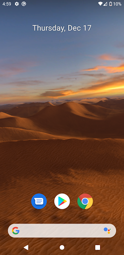Dunes Desert 3D Live Wallpaper Screen 3