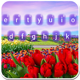 Tulip Flower Garden Keyboard Theme icon