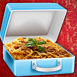 cheese pasta school lunchbox - cooking game icon