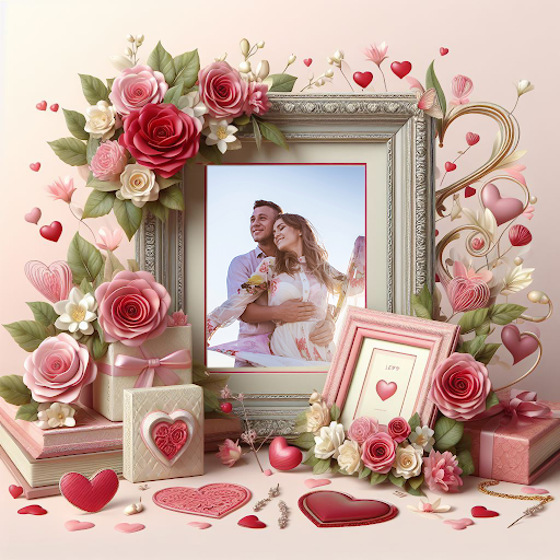 Valentine Day Photo Frame 2024 Screen 2