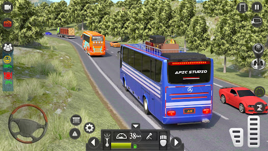 City Coach Bus Driving Master  screenshots 4