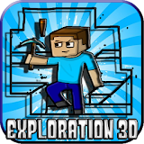 Exploration Block 3D icon