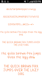 screenshot of Color Fonts Message Maker