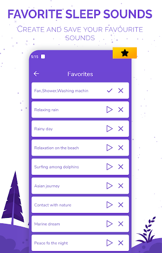 Screenshot of Sleep Sounds - White Noise