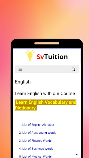 English Speaking Full Course Screen 3