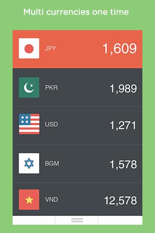 Money Exchanger: Currency Conv Screen 2