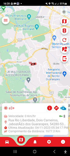 RastreioSate Rastreamento Screen 2