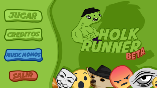 Android application HOLK RUNNER screenshort