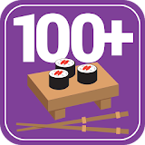 100+ Recipes Sushi and Rolls icon