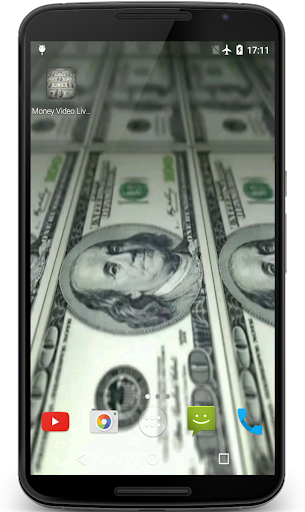 Android application Money Video Live Wallpaper screenshort
