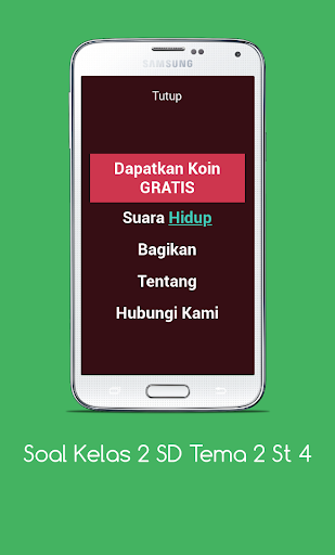 Soal Kelas 2 SD Tema 2 St 4