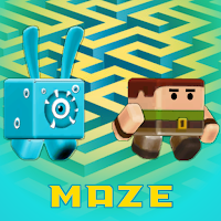 Maze Cube Game 3D Monsters vs Man