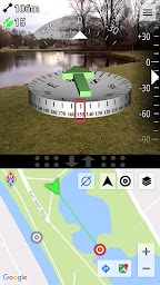 AR GPS Compass Map 3D Pro