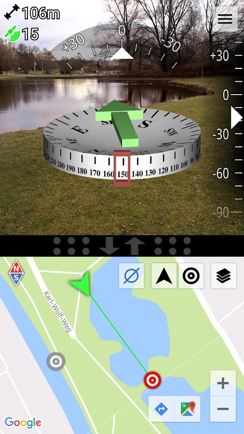 AR GPS Compass Map 3D Proのおすすめ画像5